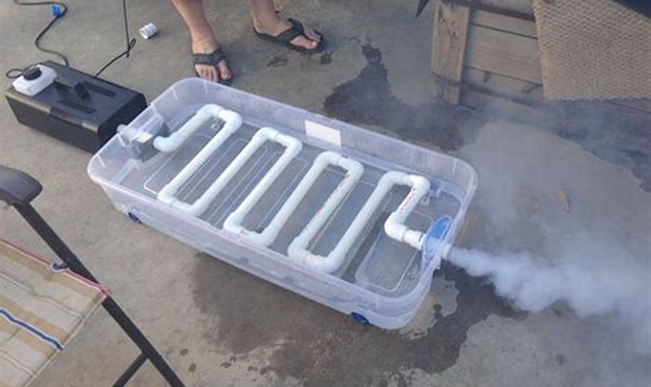 Make a Ground Fog: DIY Fog Chiller Guide | The DIY Hub: Creative Crafts, Repairs & Life Hacks
