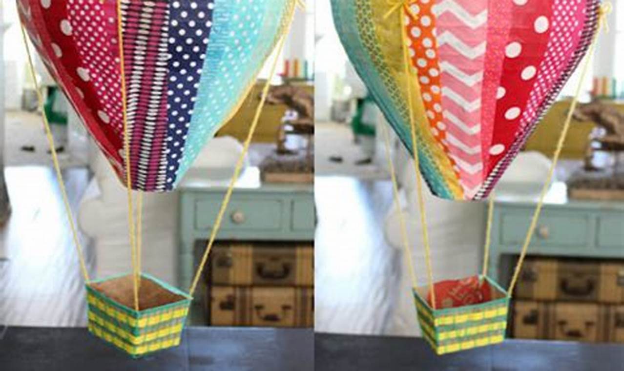 Build Your Own: DIY Hot Air Balloon Plans & Tips | The DIY Hub: Creative Crafts, Repairs & Life Hacks