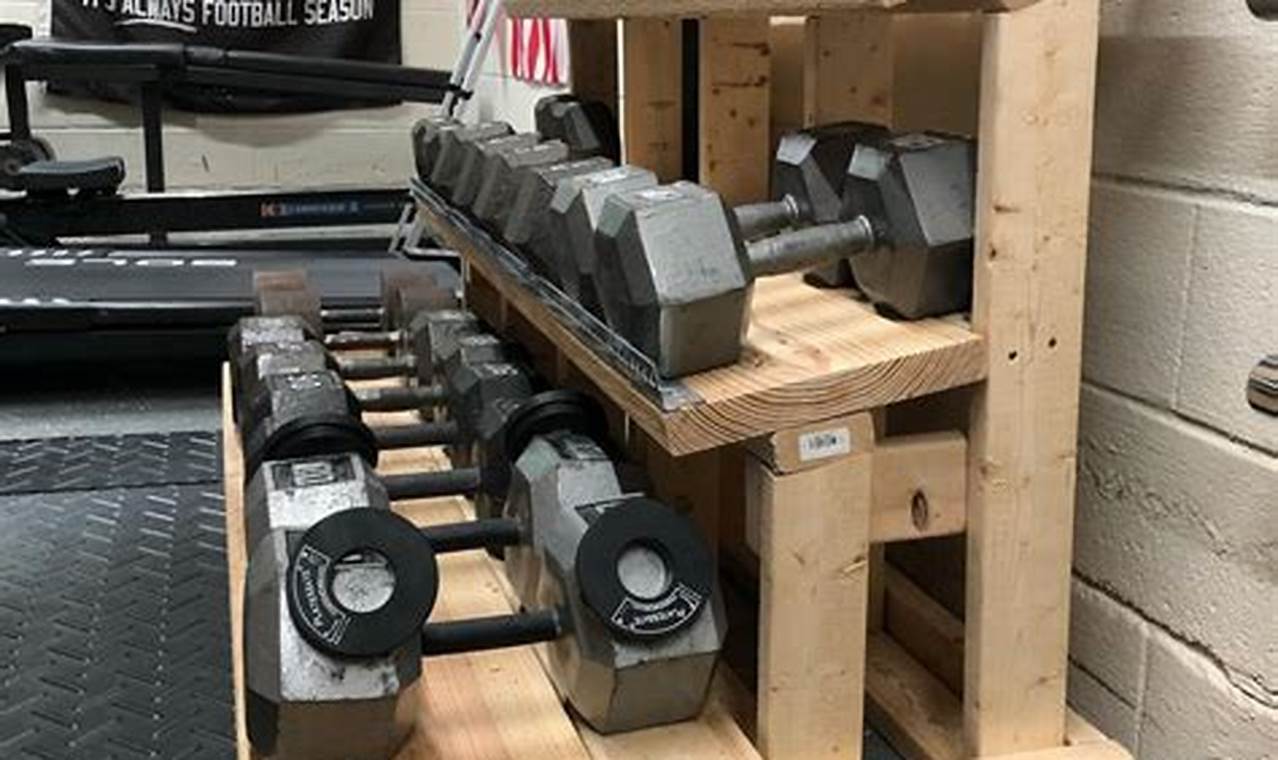 Build a Strong DIY Dumbbell Rack: Easy Guide | The DIY Hub: Creative Crafts, Repairs & Life Hacks