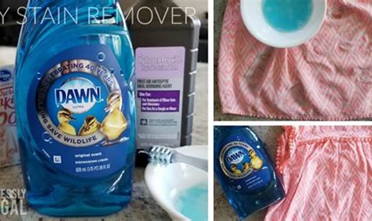 Easy DIY Stain Remover for Clothes: Save Money &amp; Fabric! | The DIY Hub: Creative Crafts, Repairs & Life Hacks