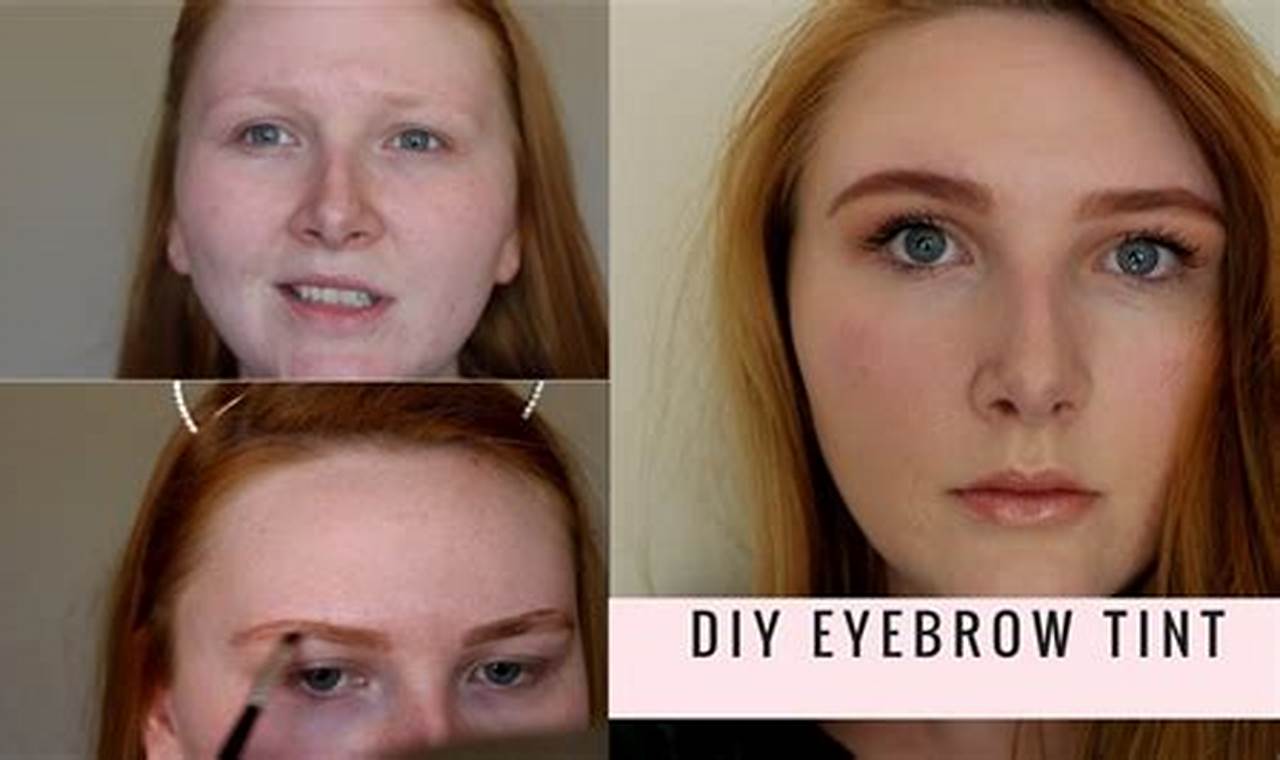 Easy DIY Brow Tint at Home: Perfect Brows Now! | The DIY Hub: Creative Crafts, Repairs & Life Hacks