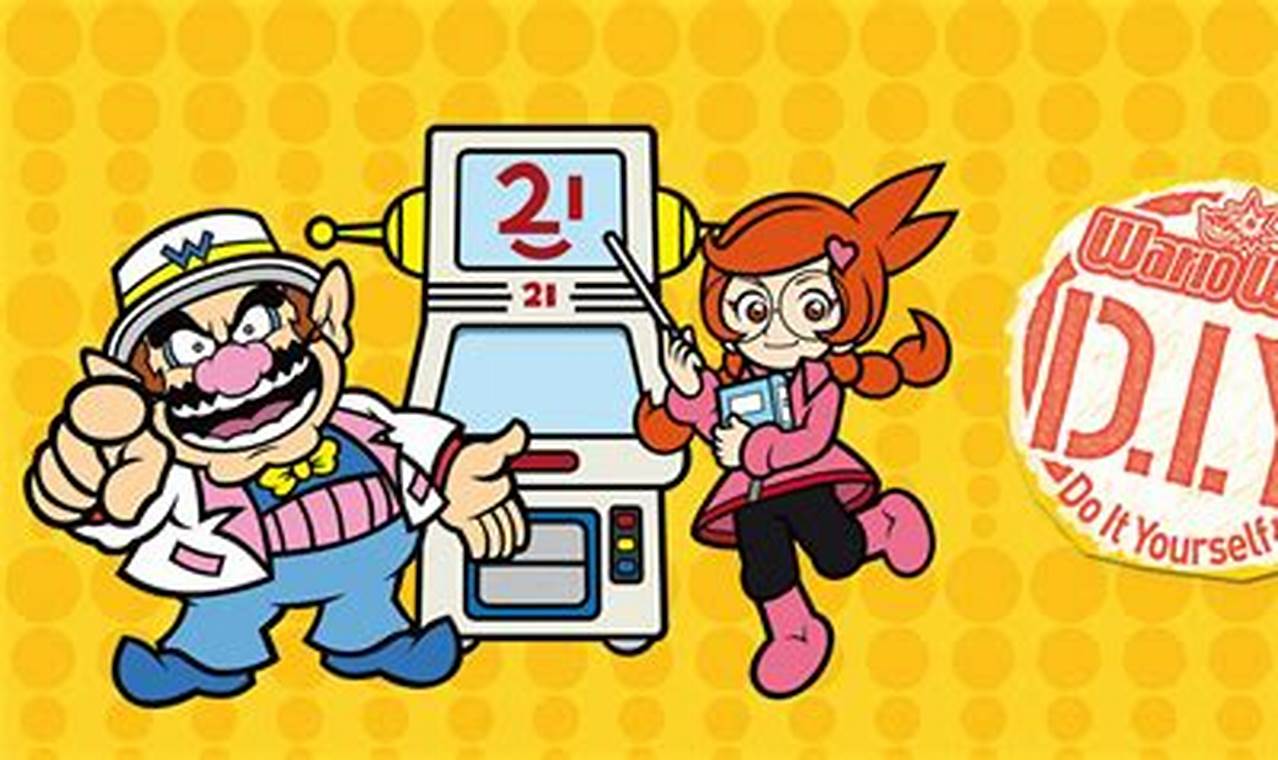 Unleash Your Inner Wario: WarioWare DIY Game Design! | The DIY Hub: Creative Crafts, Repairs & Life Hacks