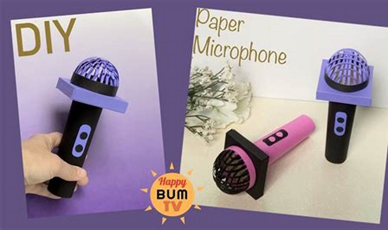 Build Your Own DIY Microphone: The Ultimate Guide The DIY Hub: Creative Crafts, Repairs & Life Hacks Build Your Own DIY Microphone: The Ultimate Guide | The DIY Hub: Creative Crafts, Repairs & Life Hacks