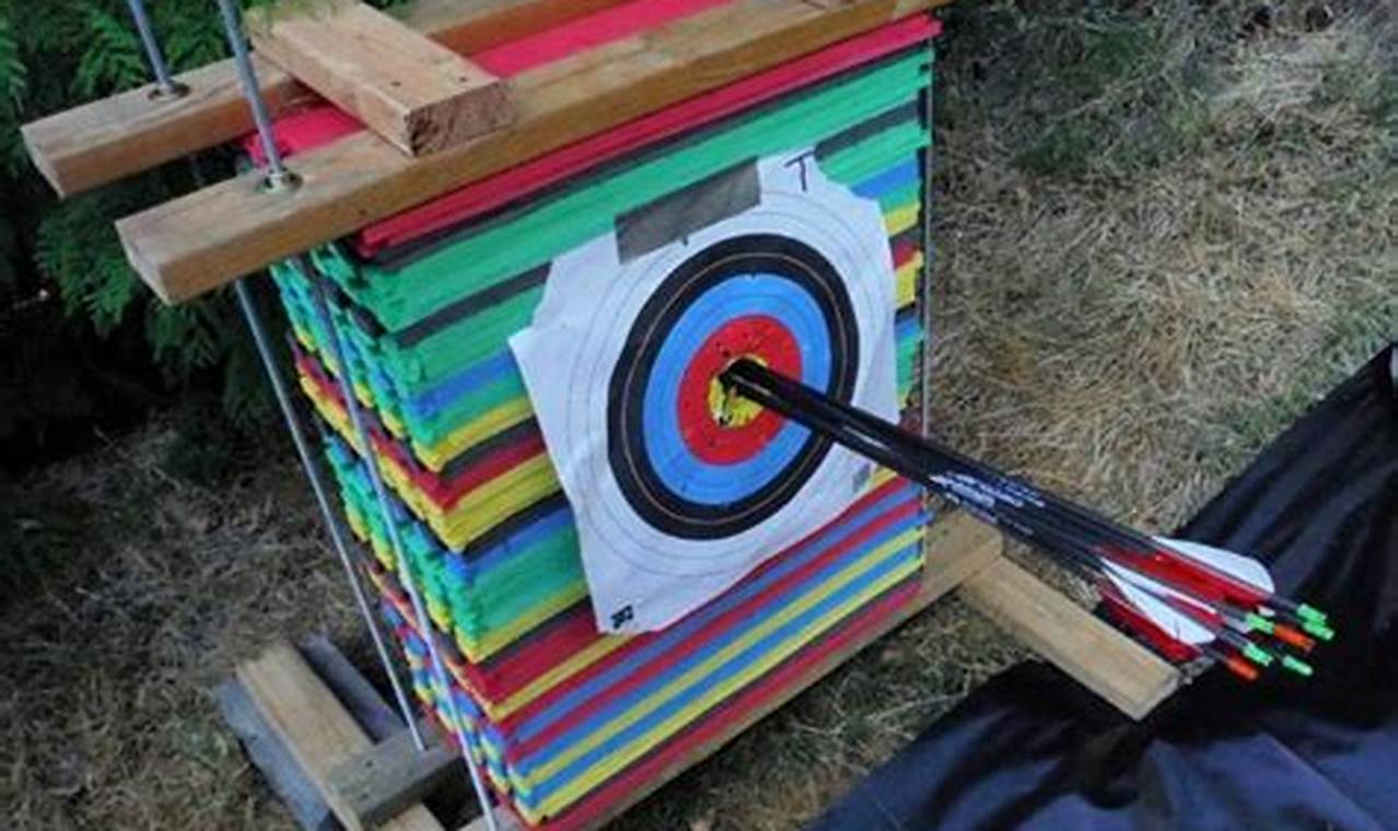 Best DIY Bow Target Ideas: Build Your Own! | The DIY Hub: Creative Crafts, Repairs & Life Hacks