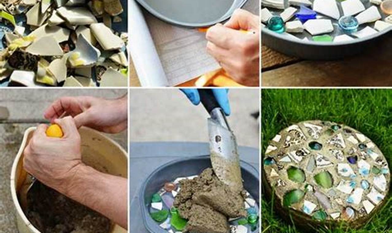 Easy DIY Stepping Stones: Garden Path Ideas | The DIY Hub: Creative Crafts, Repairs & Life Hacks
