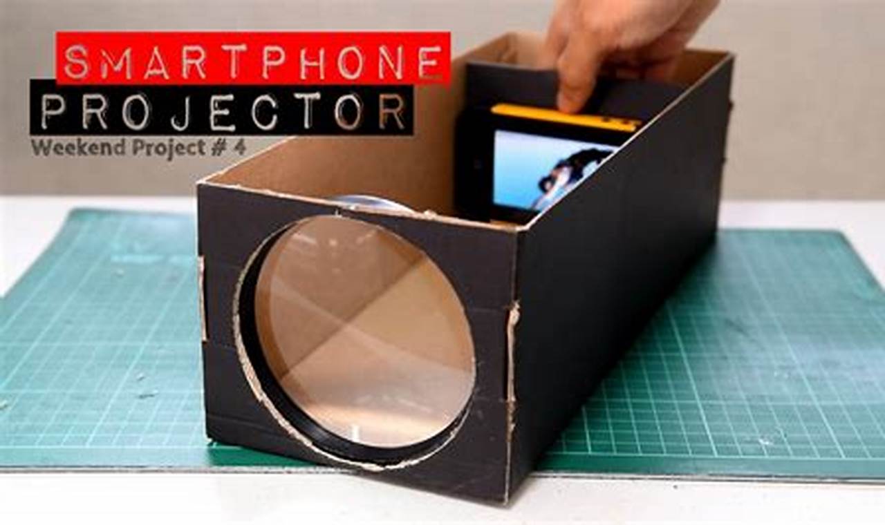 Easy DIY Phone Projector: Build Your Own Screen! | The DIY Hub: Creative Crafts, Repairs & Life Hacks