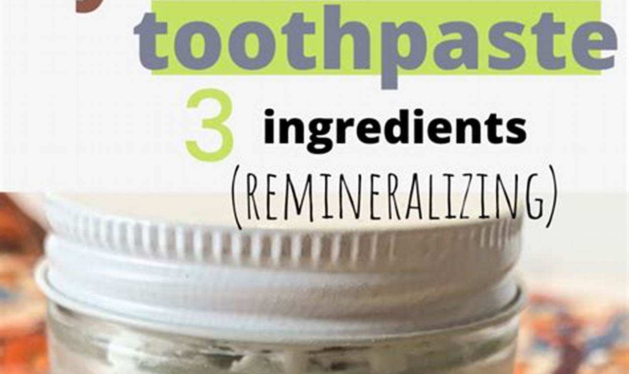 Easy DIY Toothpaste Recipes at Home: Natural Options | The DIY Hub: Creative Crafts, Repairs & Life Hacks