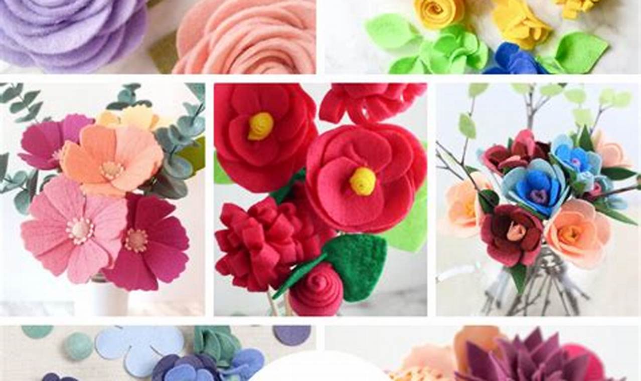 Easy Felt Flowers DIY: Craft Beautiful Blooms! The DIY Hub: Creative Crafts, Repairs & Life Hacks Easy Felt Flowers DIY: Craft Beautiful Blooms! | The DIY Hub: Creative Crafts, Repairs & Life Hacks
