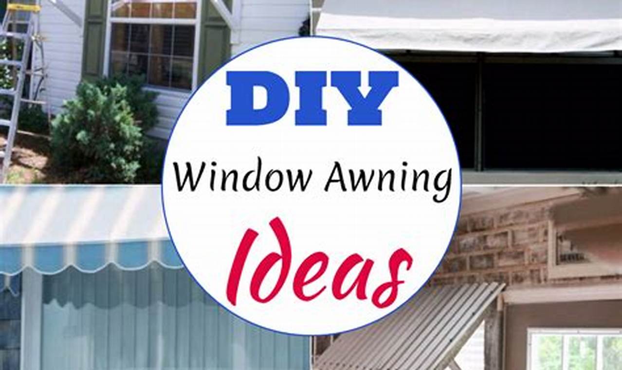 Easy DIY Awning Ideas: Build Your Own! | The DIY Hub: Creative Crafts, Repairs & Life Hacks