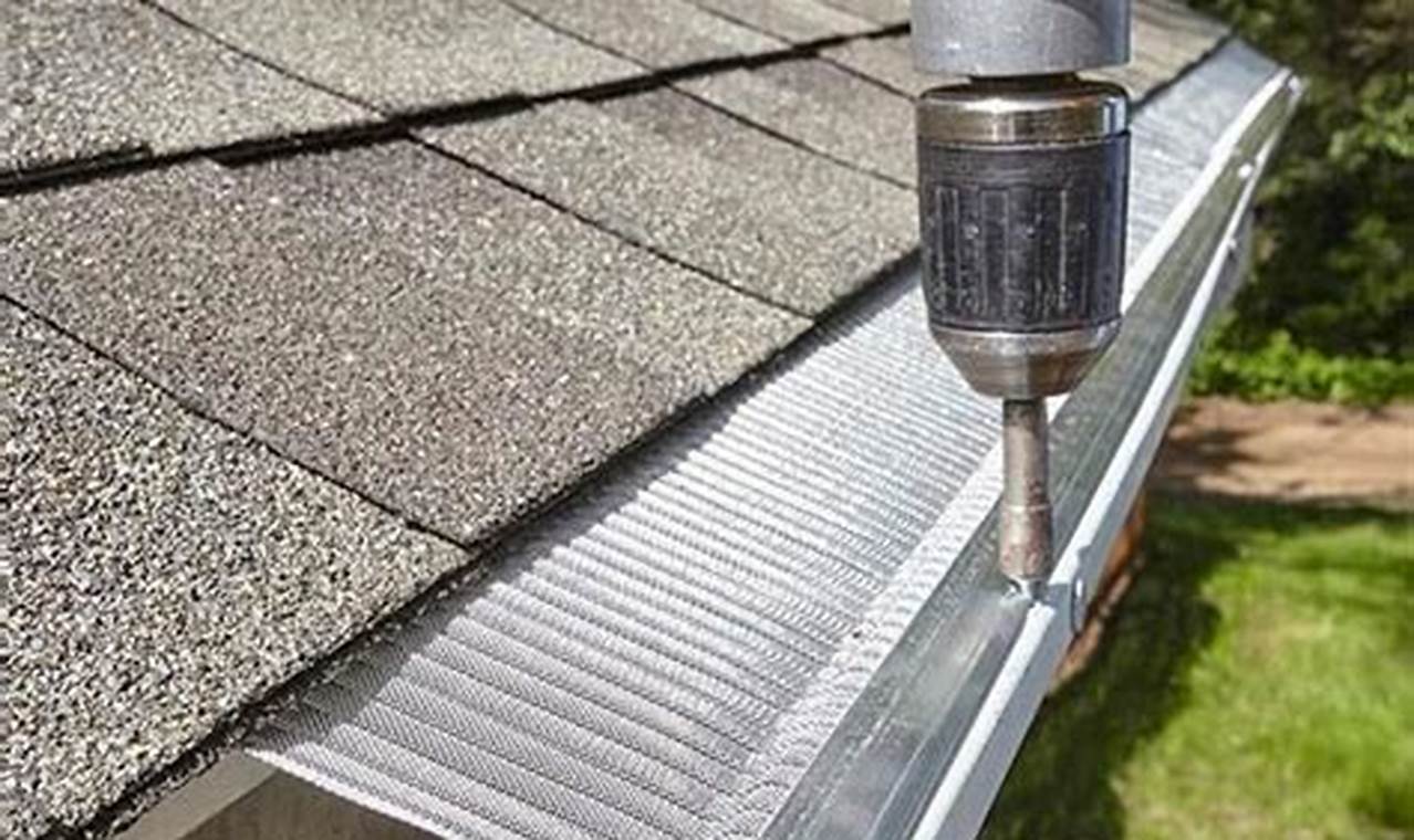 Best DIY Gutter Guards: Install & Save! | The DIY Hub: Creative Crafts, Repairs & Life Hacks