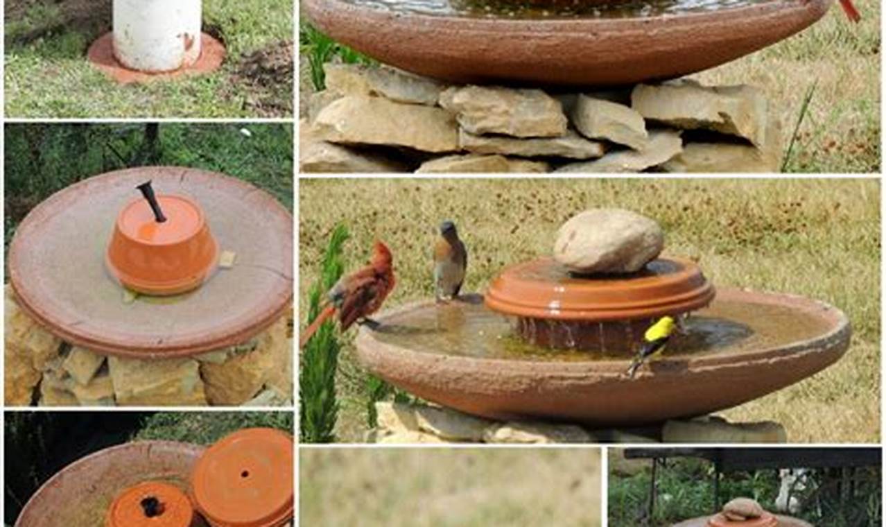 Easy DIY Birdbath Ideas: Build Your Own Today! | The DIY Hub: Creative Crafts, Repairs & Life Hacks