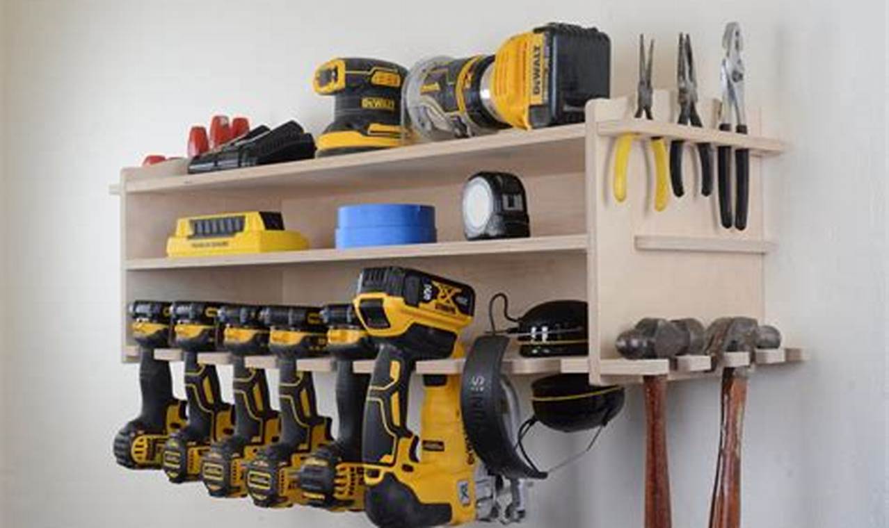Build a Better DIY Power Tool Organizer - Easy! The DIY Hub: Creative Crafts, Repairs & Life Hacks Build a Better DIY Power Tool Organizer - Easy! | The DIY Hub: Creative Crafts, Repairs & Life Hacks
