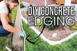 DIY Concrete Edging Molds: Guide & Best Molds | The DIY Hub: Creative Crafts, Repairs & Life Hacks