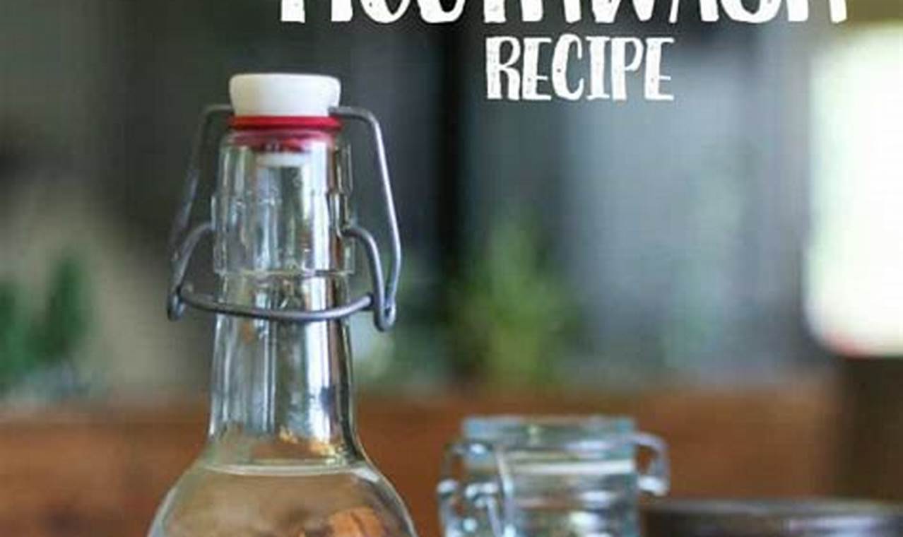 Easy DIY Mouthwash: Natural Recipes for Fresh Breath | The DIY Hub: Creative Crafts, Repairs & Life Hacks