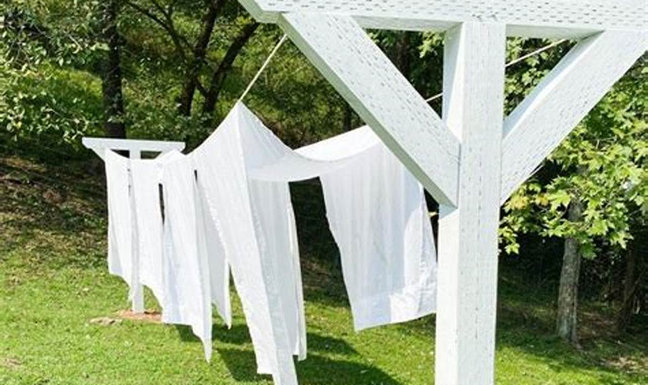 Easy DIY Clothesline Ideas: Build Your Own! | The DIY Hub: Creative Crafts, Repairs & Life Hacks