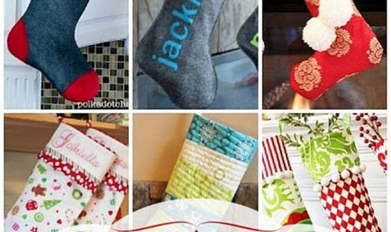Craft DIY Stockings: Easy Holiday Sewing! | The DIY Hub: Creative Crafts, Repairs & Life Hacks