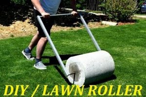 Easy DIY Lawn Roller Plans: Level Your Lawn! | The DIY Hub: Creative Crafts, Repairs & Life Hacks