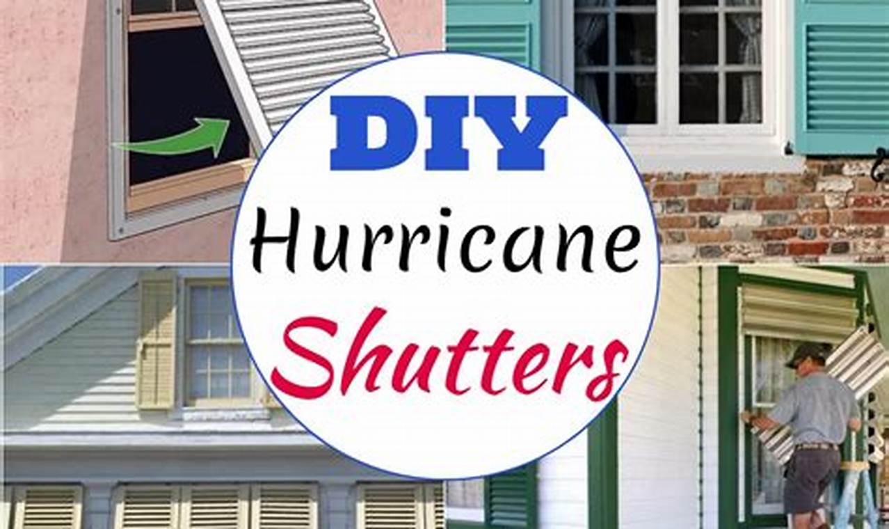DIY: Strong DIY Hurricane Shutters That Work! | The DIY Hub: Creative Crafts, Repairs & Life Hacks