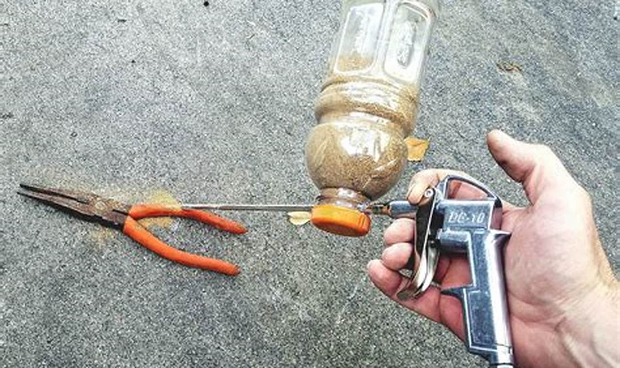 The Ultimate DIY Sandblaster Guide | Build Yours! | The DIY Hub: Creative Crafts, Repairs & Life Hacks