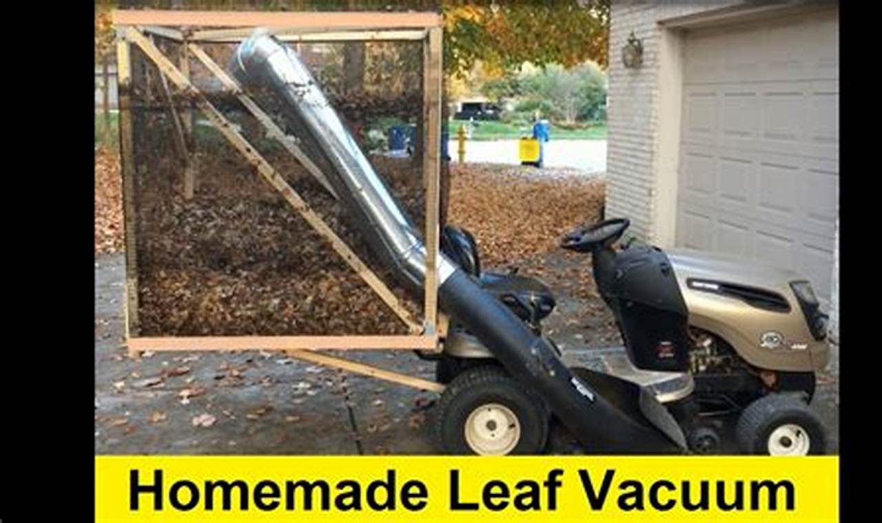 Build Your Own Efficient DIY Leaf Vacuum Today! | The DIY Hub: Creative Crafts, Repairs & Life Hacks