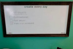 Easy DIY Whiteboard: Build Your Own! | The DIY Hub: Creative Crafts, Repairs & Life Hacks