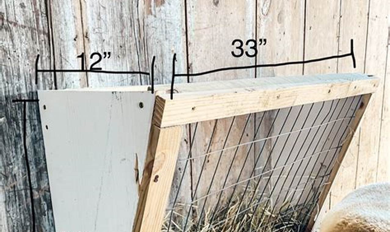 Build a Better: DIY Hay Feeder Plans & Ideas! The DIY Hub: Creative Crafts, Repairs & Life Hacks Build a Better: DIY Hay Feeder Plans & Ideas! | The DIY Hub: Creative Crafts, Repairs & Life Hacks