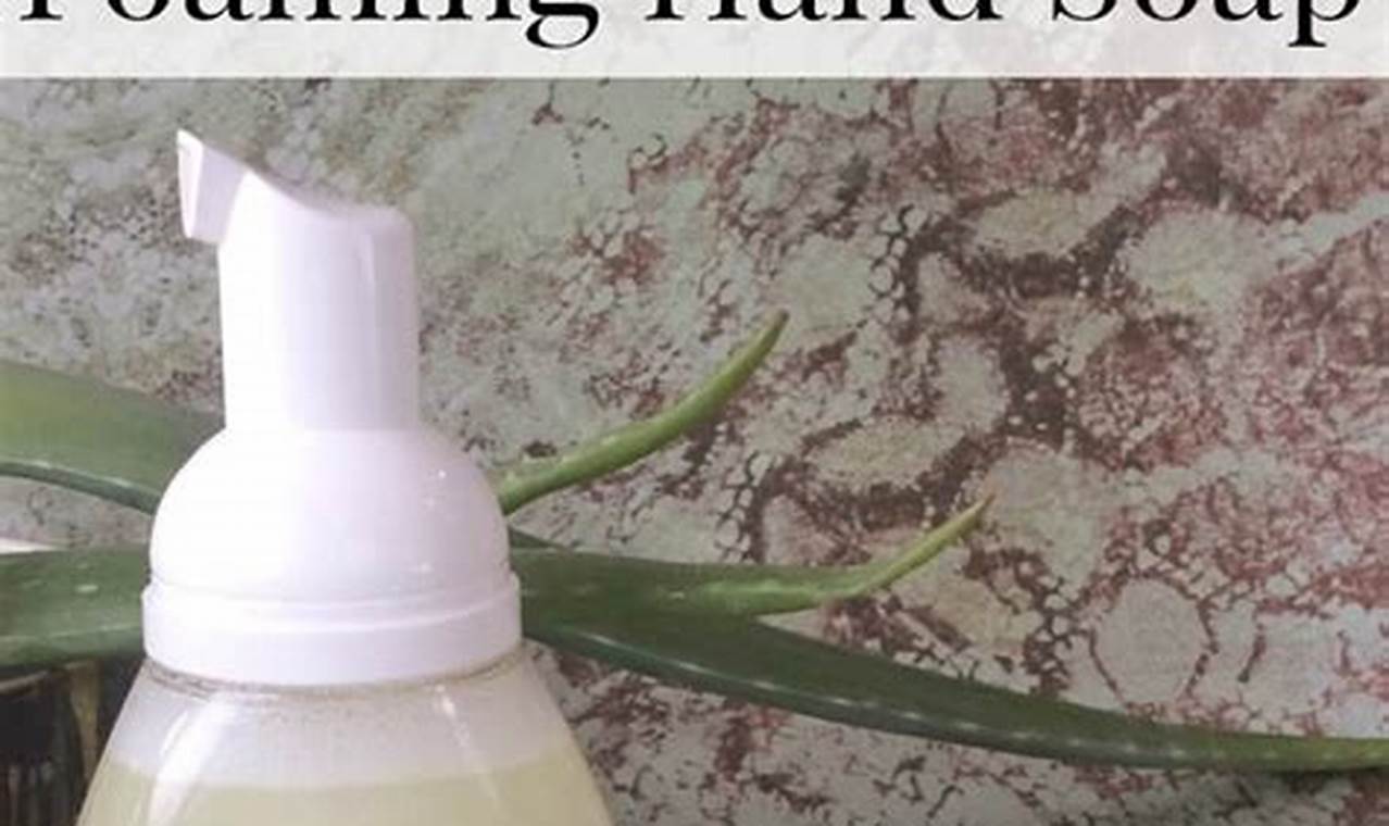 Easy DIY Foaming Hand Soap Recipe: Save Money! The DIY Hub: Creative Crafts, Repairs & Life Hacks Easy DIY Foaming Hand Soap Recipe: Save Money! | The DIY Hub: Creative Crafts, Repairs & Life Hacks