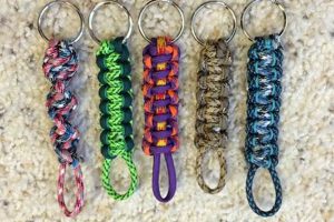 Easy Paracord Keychain DIY: Craft a Cool Key Fob! | The DIY Hub: Creative Crafts, Repairs & Life Hacks