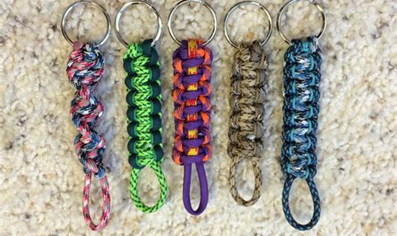 Easy Paracord Keychain DIY: Craft a Cool Key Fob! | The DIY Hub: Creative Crafts, Repairs & Life Hacks