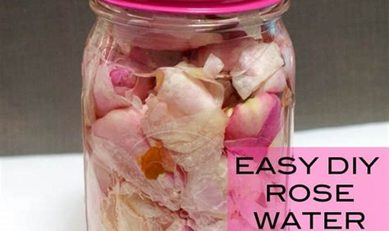 Easy DIY Rose Water Recipe: Benefits & How-To Guide The DIY Hub: Creative Crafts, Repairs & Life Hacks Easy DIY Rose Water Recipe: Benefits & How-To Guide | The DIY Hub: Creative Crafts, Repairs & Life Hacks