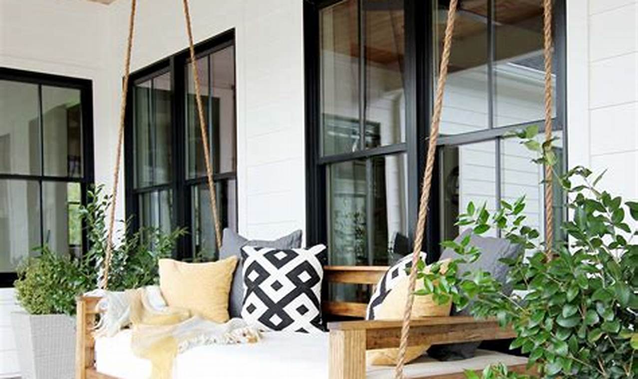 Easy DIY Swing Porch Plans: Build Your Dream! | The DIY Hub: Creative Crafts, Repairs & Life Hacks