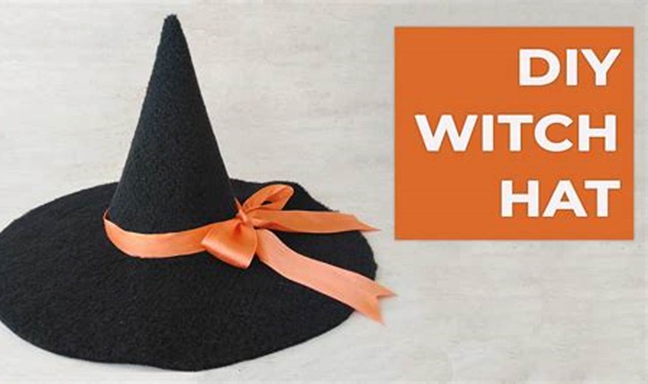 Easy DIY Witch Hat: Spooky Style On a Budget! The DIY Hub: Creative Crafts, Repairs & Life Hacks Easy DIY Witch Hat: Spooky Style On a Budget! | The DIY Hub: Creative Crafts, Repairs & Life Hacks
