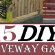 Easy DIY Driveway Gate Ideas + Plans | The DIY Hub: Creative Crafts, Repairs & Life Hacks