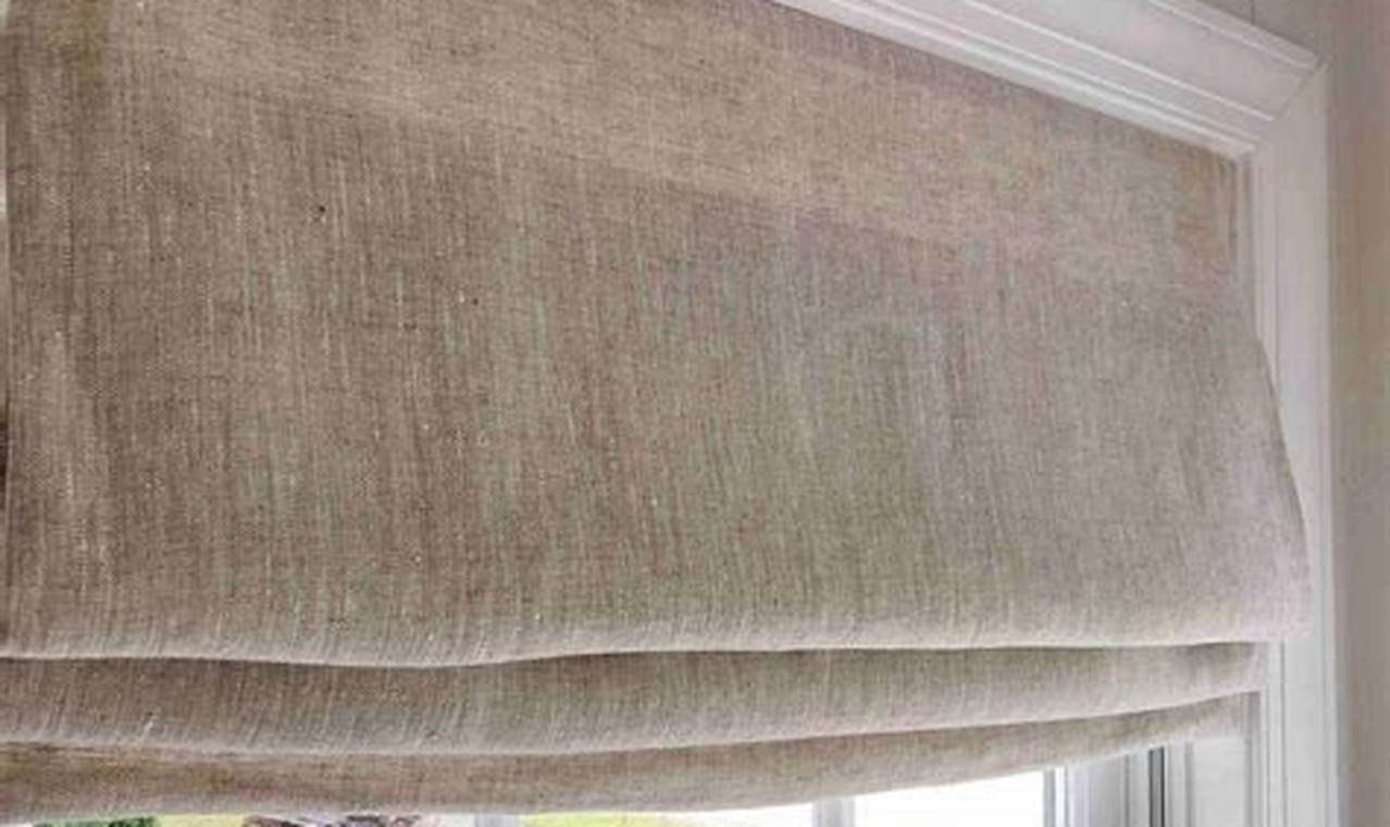 Easy DIY Roman Shades: Sew Your Own Style | The DIY Hub: Creative Crafts, Repairs & Life Hacks