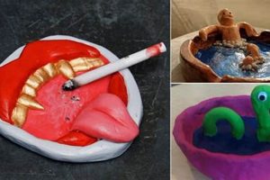 DIY Ashtray Magic: Easy Air Dry Clay Creations | The DIY Hub: Creative Crafts, Repairs & Life Hacks