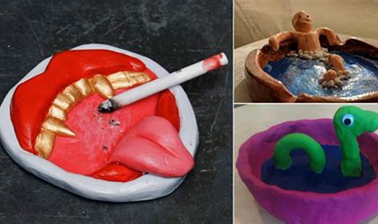 DIY Ashtray Magic: Easy Air Dry Clay Creations | The DIY Hub: Creative Crafts, Repairs & Life Hacks