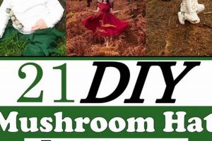 Make a Magical DIY Mushroom Hat: Patterns & Ideas | The DIY Hub: Creative Crafts, Repairs & Life Hacks