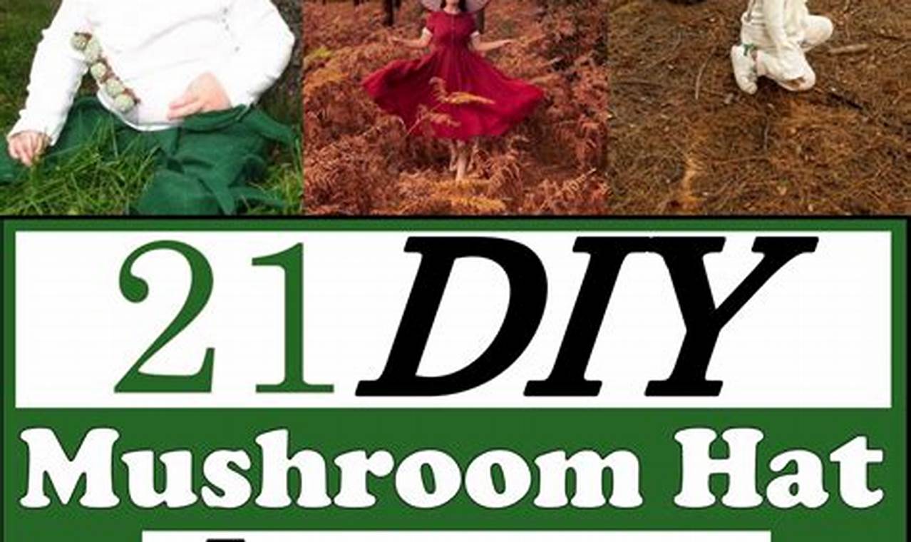 Make a Magical DIY Mushroom Hat: Patterns & Ideas | The DIY Hub: Creative Crafts, Repairs & Life Hacks