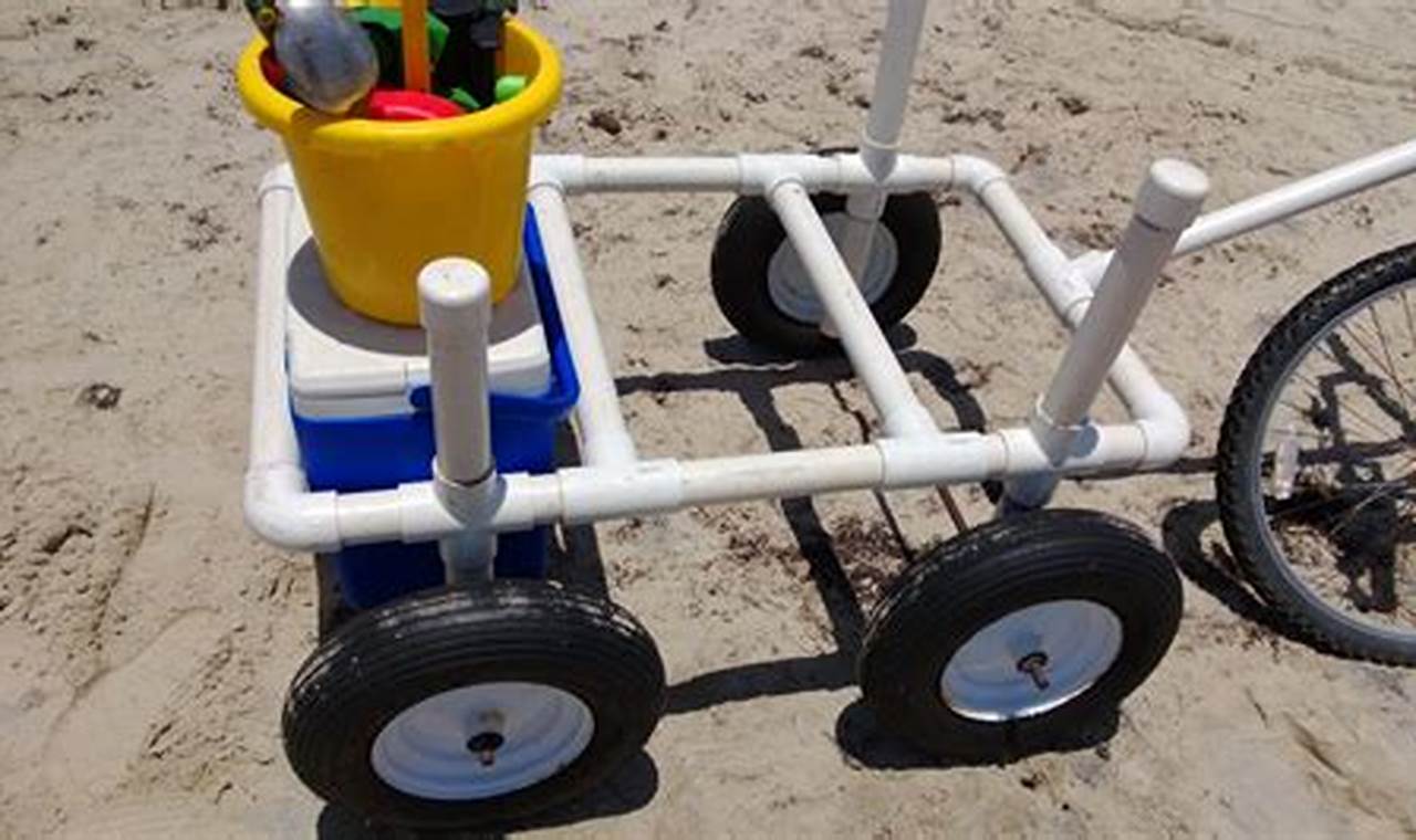 Build a Better DIY Beach Cart: Plans & Ideas | The DIY Hub: Creative Crafts, Repairs & Life Hacks