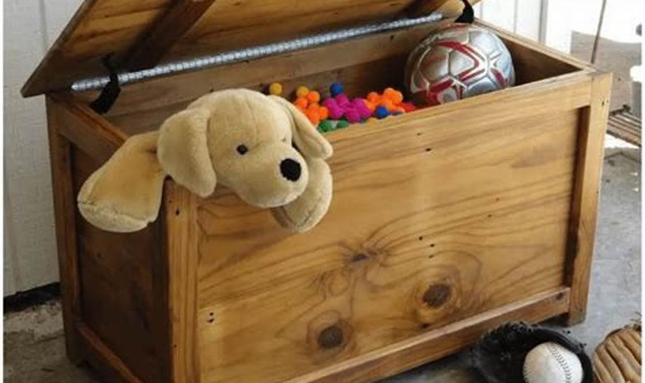 Build a Beautiful DIY Toy Box: Plans & Ideas! | The DIY Hub: Creative Crafts, Repairs & Life Hacks