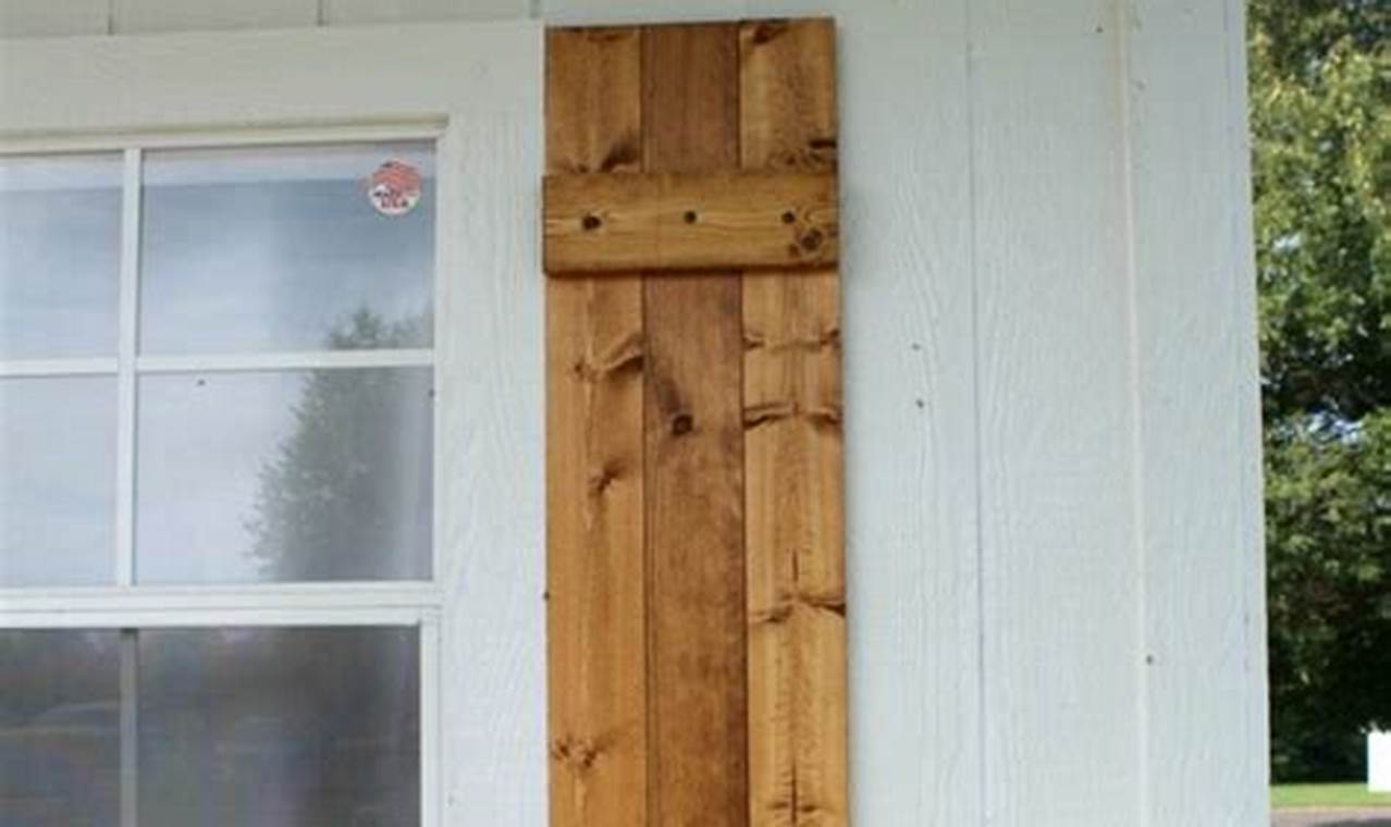 Easy DIY Exterior Shutters: Style & Save! | The DIY Hub: Creative Crafts, Repairs & Life Hacks