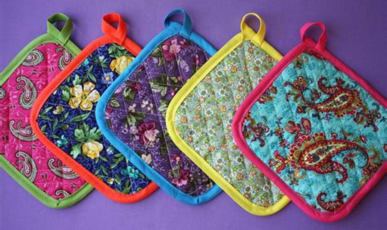 Easy DIY Pot Holders: Sew Stylish, Safe Pads | The DIY Hub: Creative Crafts, Repairs & Life Hacks