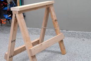 Build Your Own: DIY Sawhorse Plans & Tips | The DIY Hub: Creative Crafts, Repairs & Life Hacks