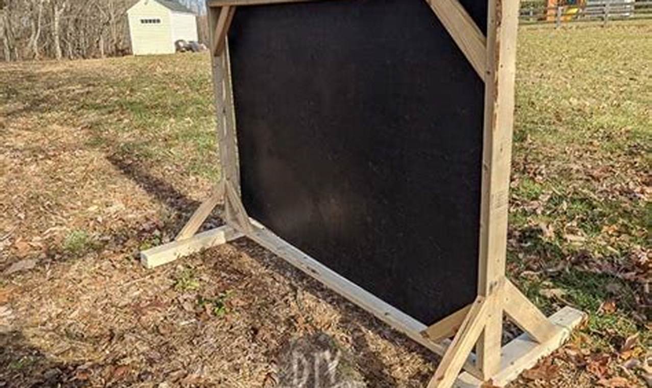 Build a Better DIY Archery Backstop: Plans & Tips | The DIY Hub: Creative Crafts, Repairs & Life Hacks