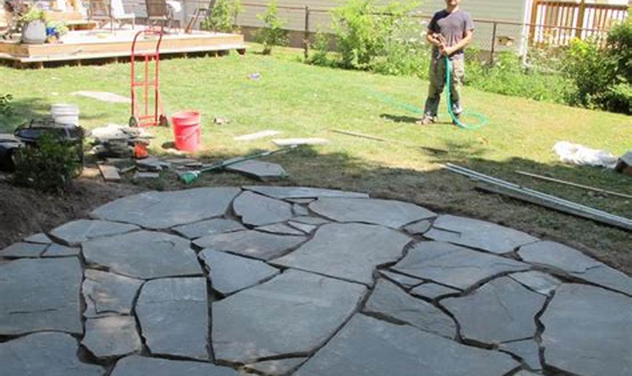 Easy DIY Flagstone Patio: Build Your Dream Space! | The DIY Hub: Creative Crafts, Repairs & Life Hacks
