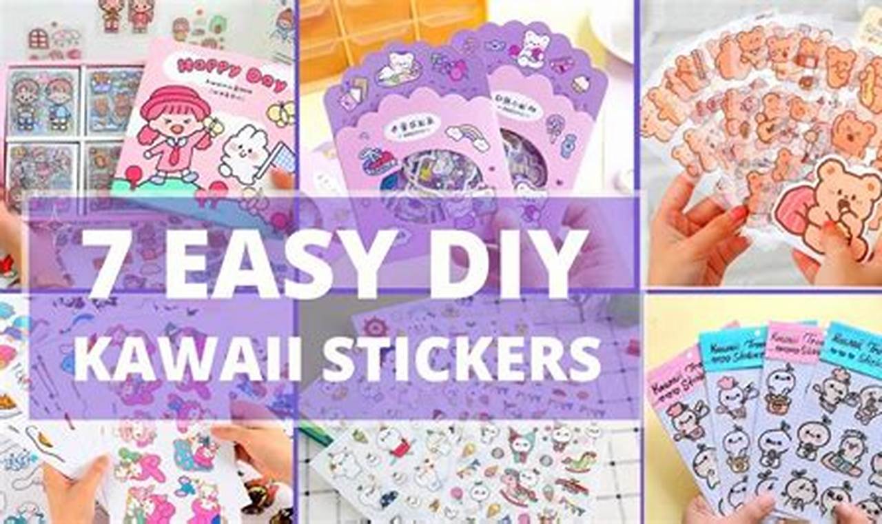 Easy DIY Sticker Ideas: Create Custom Stickers Now! | The DIY Hub: Creative Crafts, Repairs & Life Hacks
