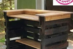 Build a Cool DIY Pallet Bar: Projects & Ideas | The DIY Hub: Creative Crafts, Repairs & Life Hacks
