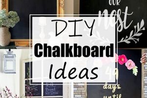 Easy DIY Chalkboard Ideas: Create Your Own! | The DIY Hub: Creative Crafts, Repairs & Life Hacks