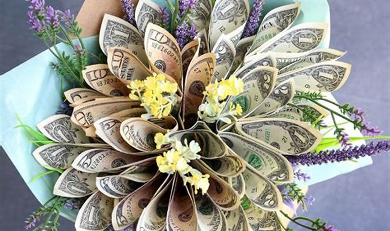 Easy Money Bouquet DIY: A Unique Gift Idea | The DIY Hub: Creative Crafts, Repairs & Life Hacks