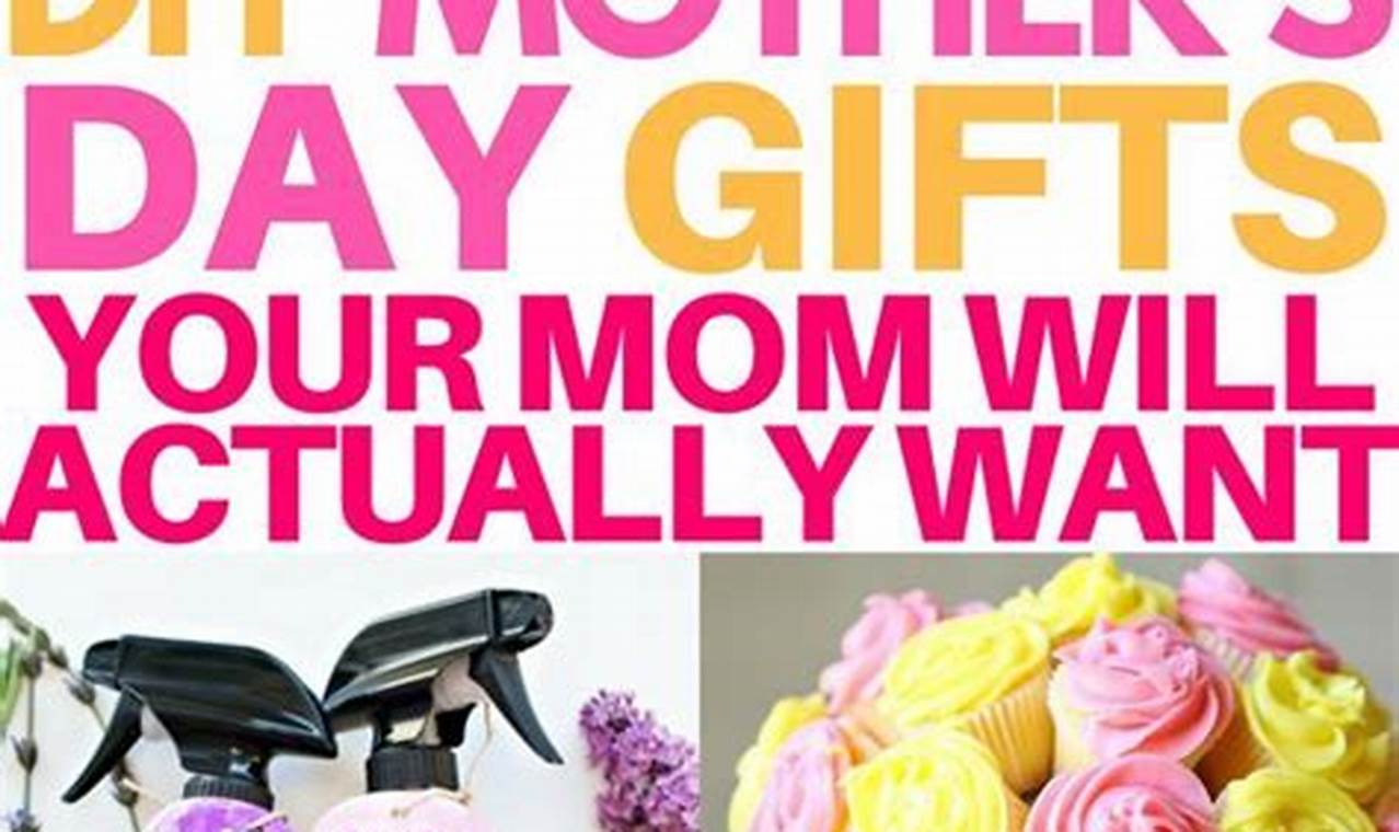 Creative Mother's Day DIY Presents She'll Love! | The DIY Hub: Creative Crafts, Repairs & Life Hacks
